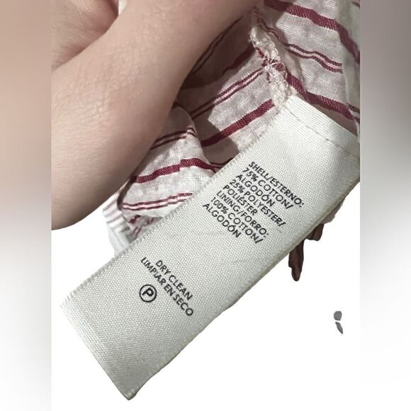 Rebecca Minkoff Red Multi Melly Wrap Top XS - Picture 6 of 6